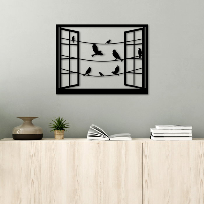 Wallity Birds in Front Of The Window - 3
